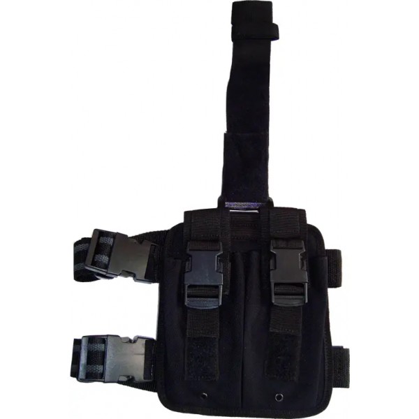 Подсумок Defcon 5 DOUBLE LEG MAGAZINE POUCH. Black - 14220308