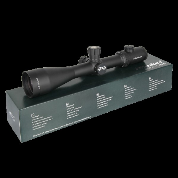 Прицел оптический Delta DO Titanium 4.5-30x50 MCZ II illum. 30mm - 