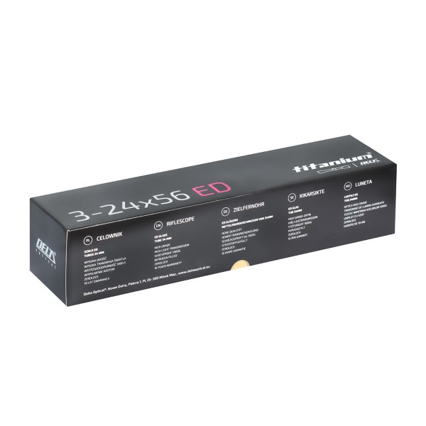 Прицел оптический Delta DO Titanium 3-24x56 ED OLT LR.600 illum. 34mm - Прицел оптический Delta DO Titanium 3-24x56 ED OLT LR.600 illum. 34mm -