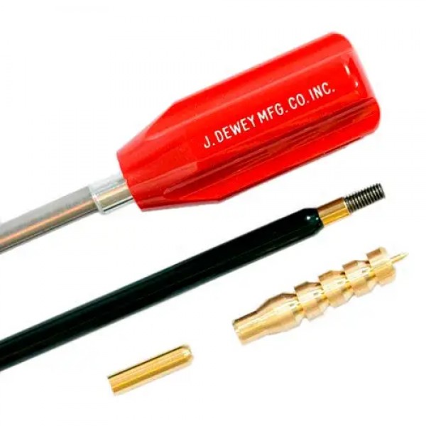 Шомпол Dewey кал.50. 107 см. 12/28 M. Сталь в оплетке - 50C-62