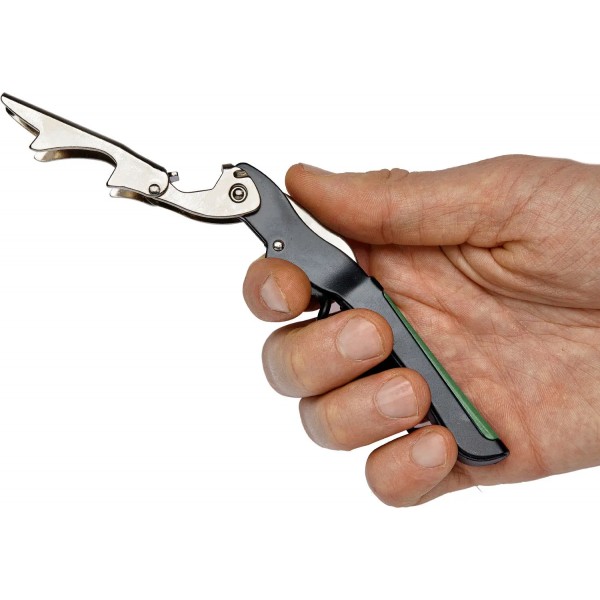 Штопор багатофункціональний Due Cigni Gulliver Зелений - 19040155 Штопор багатофункціональний Due Cigni Gulliver Зелений - 19040155