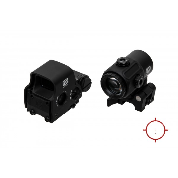 Комплект EOTech приціл коліматорний EXPS3-2 з компактним збільшувачем G43 3х - HHS VI