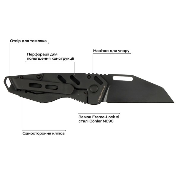 Нож Extrema Ratio ANT Black - 17840230 Нож Extrema Ratio ANT Black - 17840230