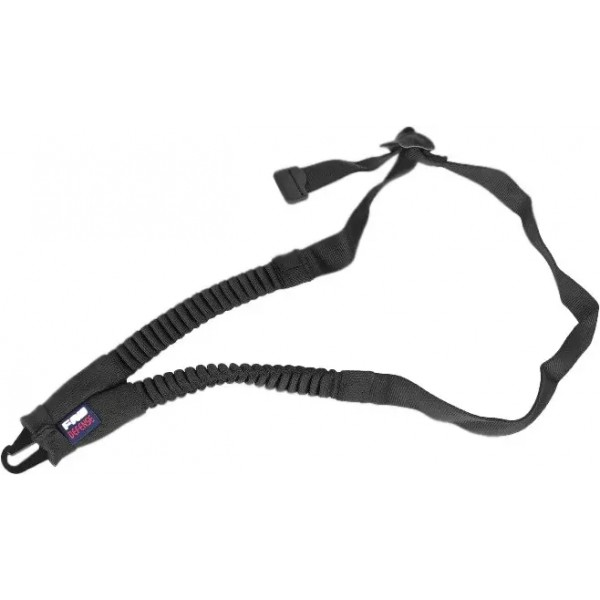 Ремінь збройовий FAB Defense Bungee одноточковий чорний - 24100027
