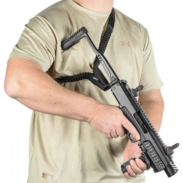 Ремінь збройовий FAB Defense Bungee одноточковий чорний - 24100027 Ремінь збройовий FAB Defense Bungee одноточковий чорний - 24100027