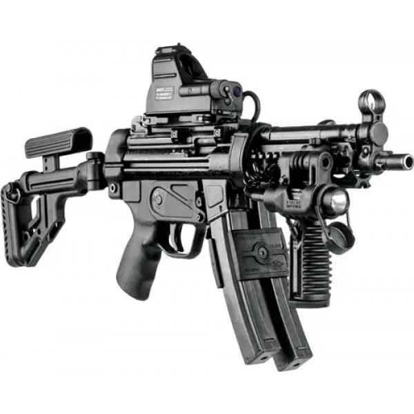 Планка FAB Defense MP5-SM для MP5. Материал - алюминий. Цвет - черный - 24100076