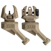 Цілик і мушка FAB Defense FRBS OFFSET 45 градусів Desert tan