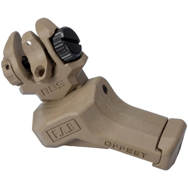Цілик і мушка FAB Defense FRBS OFFSET 45 градусів Desert tan - 24100253 Цілик і мушка FAB Defense FRBS OFFSET 45 градусів Desert tan - 24100253