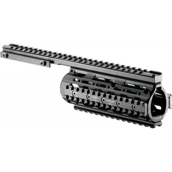 Цевье FAB Defense VFR для вывеш. ствола M4/M16/AR15. Материал - алюминий. Цвет - черный - 42001555