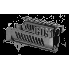 Цевье тактическое FAB для AK 47/74, 4 планки Black
