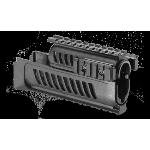 Цевье тактическое FAB для AK 47/74, 4 планки Black - AK47B