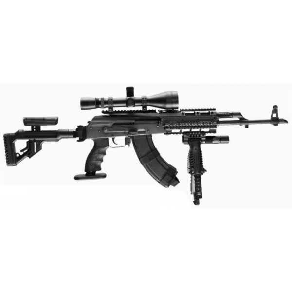 Рукоятка пістолетна снайперська FAB для AK / Galil, чорна - 