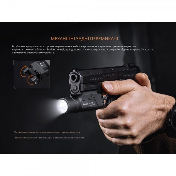GL19R V20 Ліхтар до пістолета Fenix GL19R V2.0 - GL19R V20 GL19R V20 Ліхтар до пістолета Fenix GL19R V2.0 - GL19R V20