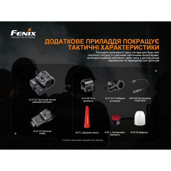 TK22TAC Ліхтар ручний Fenix TK22TAC - TK22TAC TK22TAC Ліхтар ручний Fenix TK22TAC - TK22TAC
