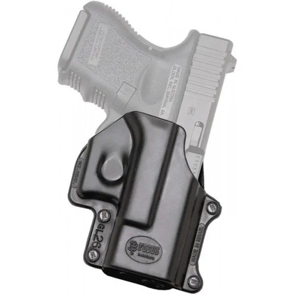 Кобура Fobus для Glock 26/27/28/33 с поясным фиксатором - GL-26