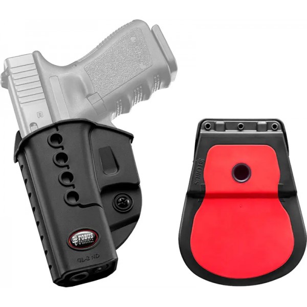 Кобура Fobus поясна для Glock 17/19 - 