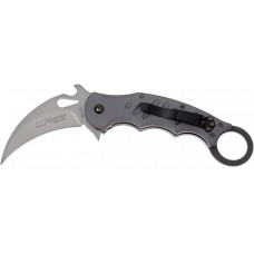 Нож Fox Folding Karambit, сталь - N690Co, рукоятка - алюминий, 2-хсторонняя клипса, длина клинка - 70 мм, длина общая - 195 мм.