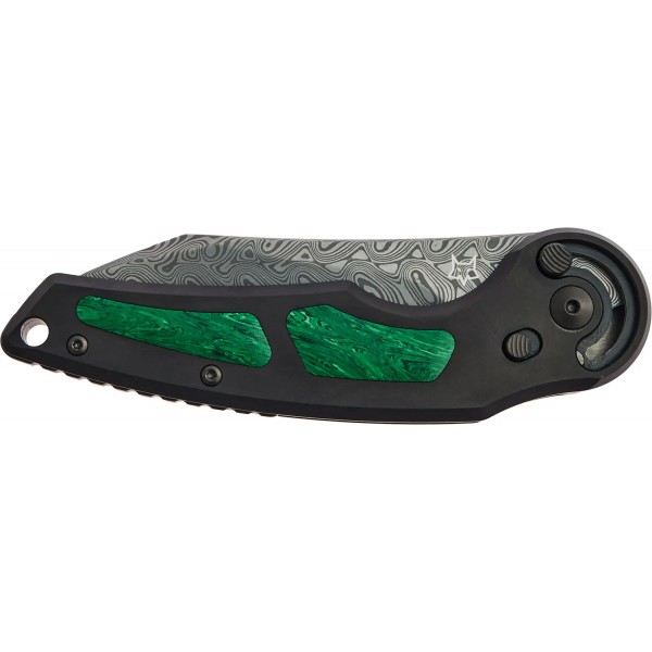 Ніж Fox Jupiter Titanium Malachite - 17530650 Ніж Fox Jupiter Titanium Malachite - 17530650