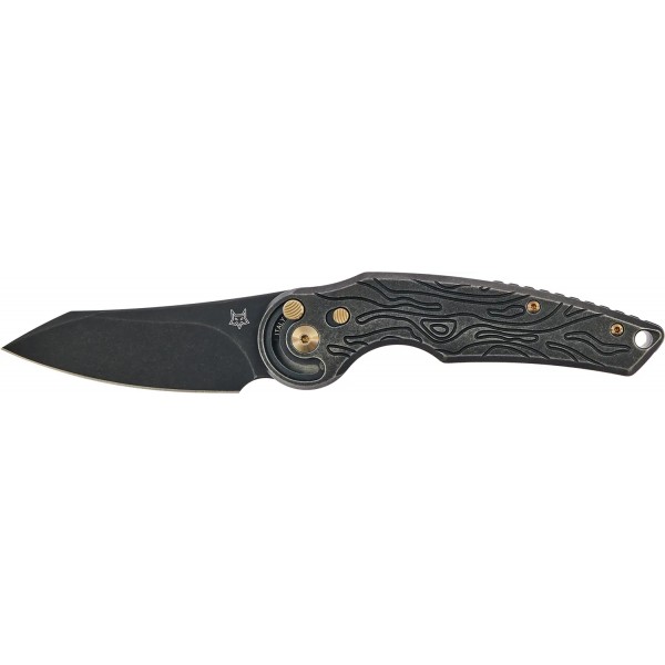 Нож Fox Jupiter Titanium PVD Stone Washed - 17530653