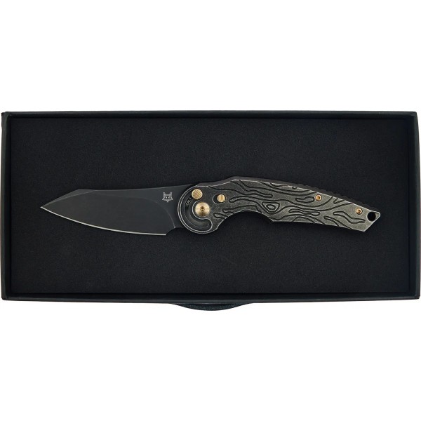 Нож Fox Jupiter Titanium PVD Stone Washed - 17530653 Нож Fox Jupiter Titanium PVD Stone Washed - 17530653