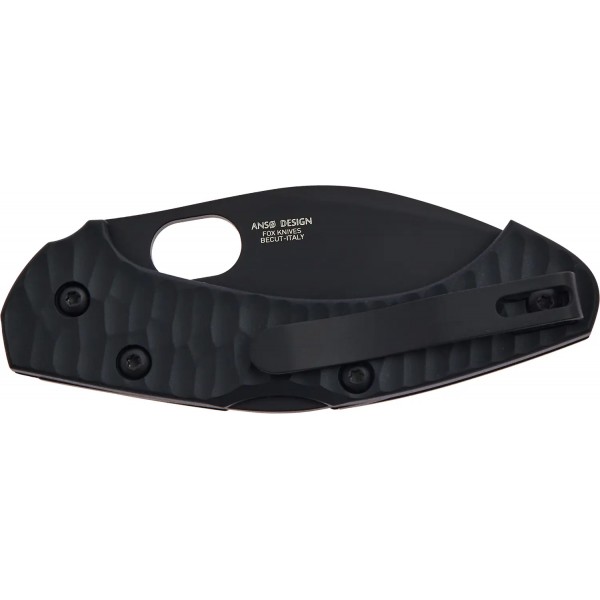 Ніж Fox Zero 2.0 Desert Warrior BB Black, сталь - Becut, руків’я - FRN, довжина клинка - 70 мм, довжина загальна - 160 мм - 17530661 Ніж Fox Zero 2.0 Desert Warrior BB Black, сталь - Becut, руків’я - FRN, довжина клинка - 70 мм, довжина загальна - 160 мм - 17530661