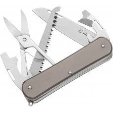 Нож многофункциональный Fox Vulpis Titanium Gray. 5 инструментов