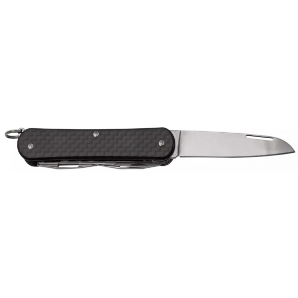 Нож многофункциональный Fox Vulpis CF Black. 5 инструментов - 17530687 Нож многофункциональный Fox Vulpis CF Black. 5 инструментов - 17530687