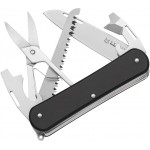 Нож многофункциональный Fox Vulpis Aluminium Black. 5 инструментов