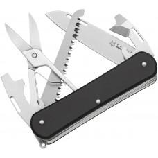 Нож многофункциональный Fox Vulpis Aluminium Black. 5 инструментов