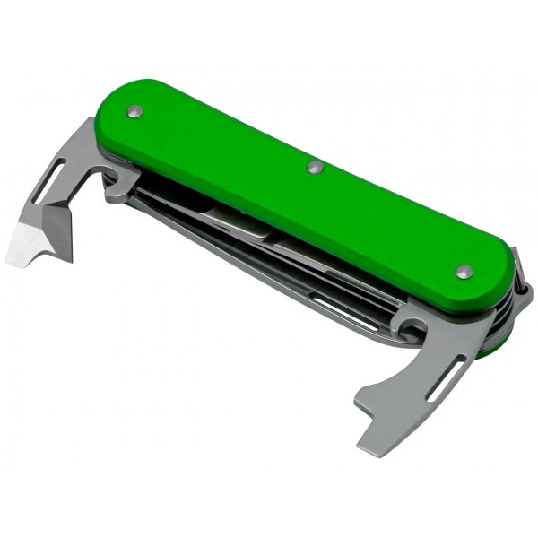 Нож многофункциональный Fox Vulpis Aluminium OD Green. 5 инструментов - 17530689 Нож многофункциональный Fox Vulpis Aluminium OD Green. 5 инструментов - 17530689