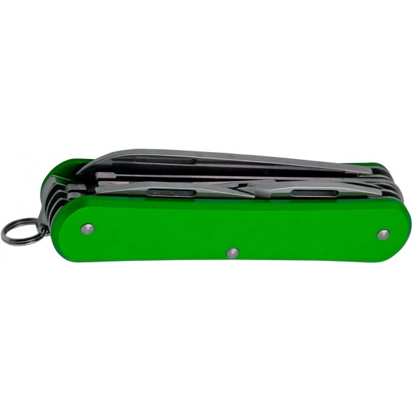 Нож многофункциональный Fox Vulpis Aluminium OD Green. 5 инструментов - 17530689 Нож многофункциональный Fox Vulpis Aluminium OD Green. 5 инструментов - 17530689