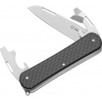 Нож многофункциональный Fox Vulpis CF Black. 3 инструмента