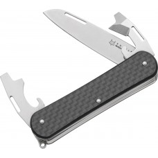 Нож многофункциональный Fox Vulpis CF Black. 3 инструмента