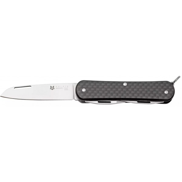 Нож многофункциональный Fox Vulpis CF Black. 3 инструмента - 17530708 Нож многофункциональный Fox Vulpis CF Black. 3 инструмента - 17530708