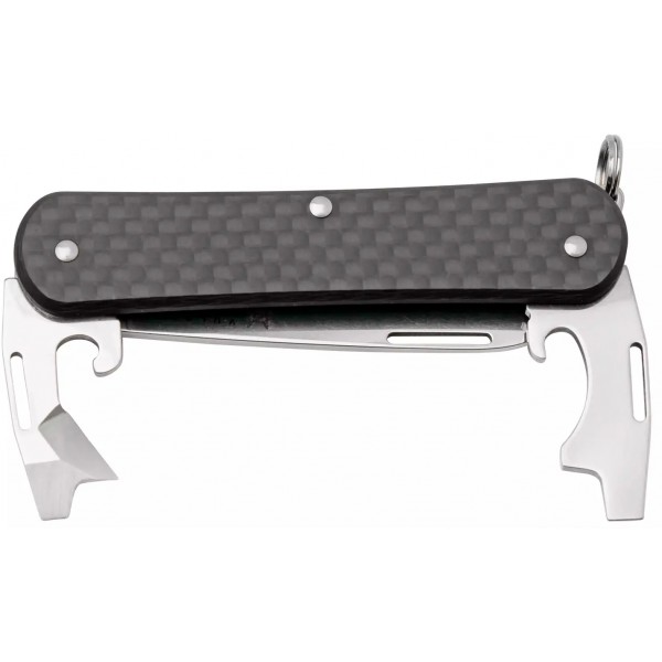 Нож многофункциональный Fox Vulpis CF Black. 3 инструмента - 17530708 Нож многофункциональный Fox Vulpis CF Black. 3 инструмента - 17530708