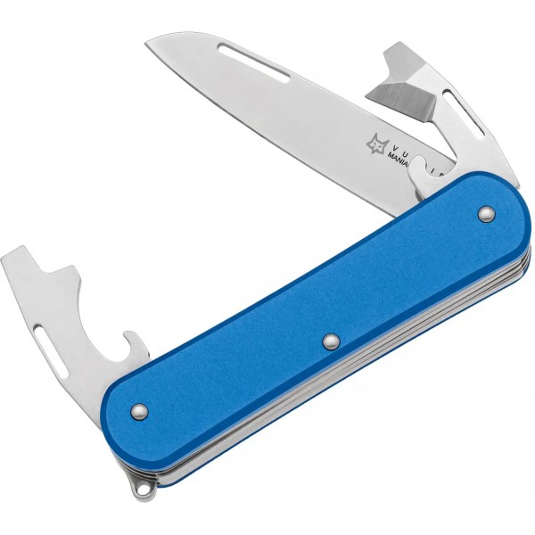 Нож многофункциональный Fox Vulpis Aluminium Blue. 3 инструмента - 17530711