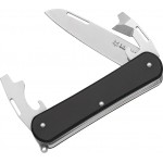 Нож многофункциональный Fox Vulpis Aluminium Black. 3 инструмента