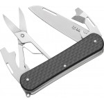 Нож многофункциональный Fox Vulpis CF Black. 4 инструмента
