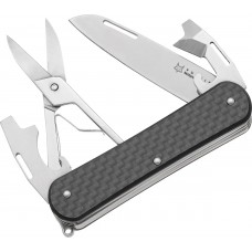 Нож многофункциональный Fox Vulpis CF Black. 4 инструмента
