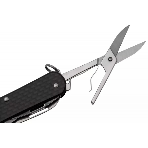 Нож многофункциональный Fox Vulpis CF Black. 4 инструмента - 17530714 Нож многофункциональный Fox Vulpis CF Black. 4 инструмента - 17530714
