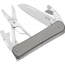 Нож многофункциональный Fox Vulpis Titanium Gray. 4 инструмента