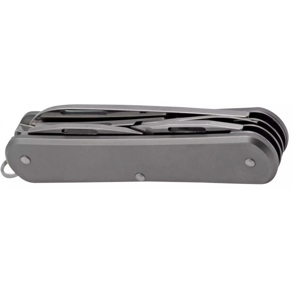 Ніж багатофункціональний Fox Vulpis Titanium Gray. 4 інструменти - 17530715 Ніж багатофункціональний Fox Vulpis Titanium Gray. 4 інструменти - 17530715