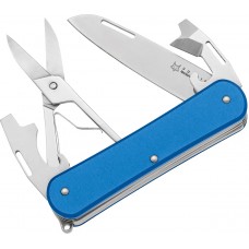 Нож многофункциональный Fox Vulpis Aluminium Blue. 4 инструмента