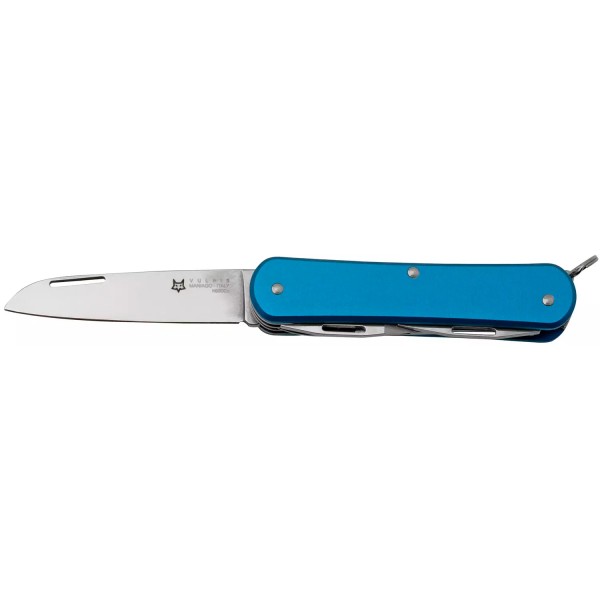 Нож многофункциональный Fox Vulpis Aluminium Blue. 4 инструмента - 17530717 Нож многофункциональный Fox Vulpis Aluminium Blue. 4 инструмента - 17530717