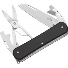 Нож многофункциональный Fox Vulpis Aluminium Black. 4 инструмента