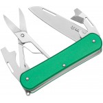Нож многофункциональный Fox Vulpis Aluminium OD Green. 4 инструмента