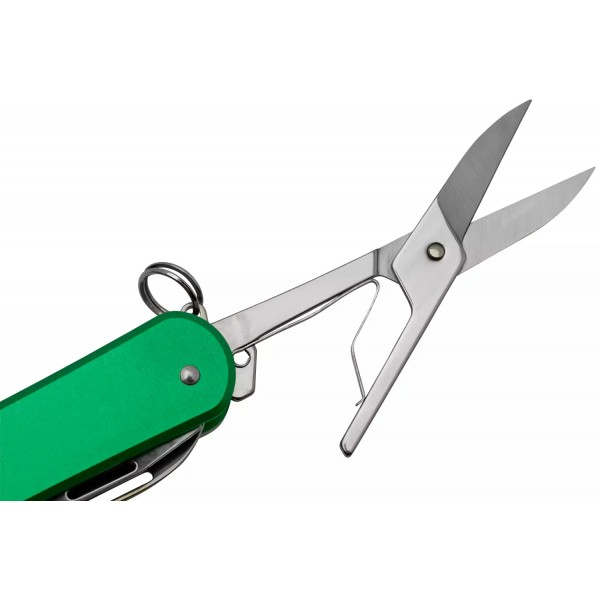 Нож многофункциональный Fox Vulpis Aluminium OD Green. 4 инструмента - 17530719 Нож многофункциональный Fox Vulpis Aluminium OD Green. 4 инструмента - 17530719