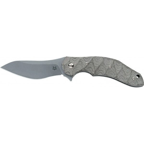 Ніж Fox Flipper Micarta OD Green - 17530732