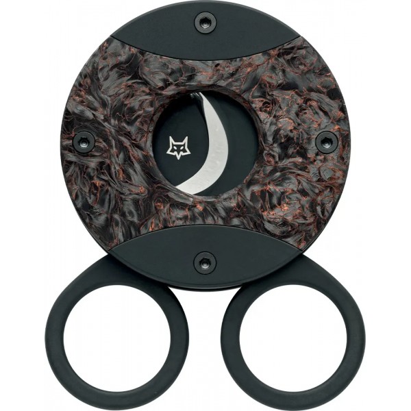 Ніж для сигар Fox The Circle Dark Matter Fatcarbon Black - 17530753