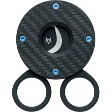 Ніж для сигар Fox The Circle 3K Twill Fat Carbon Black